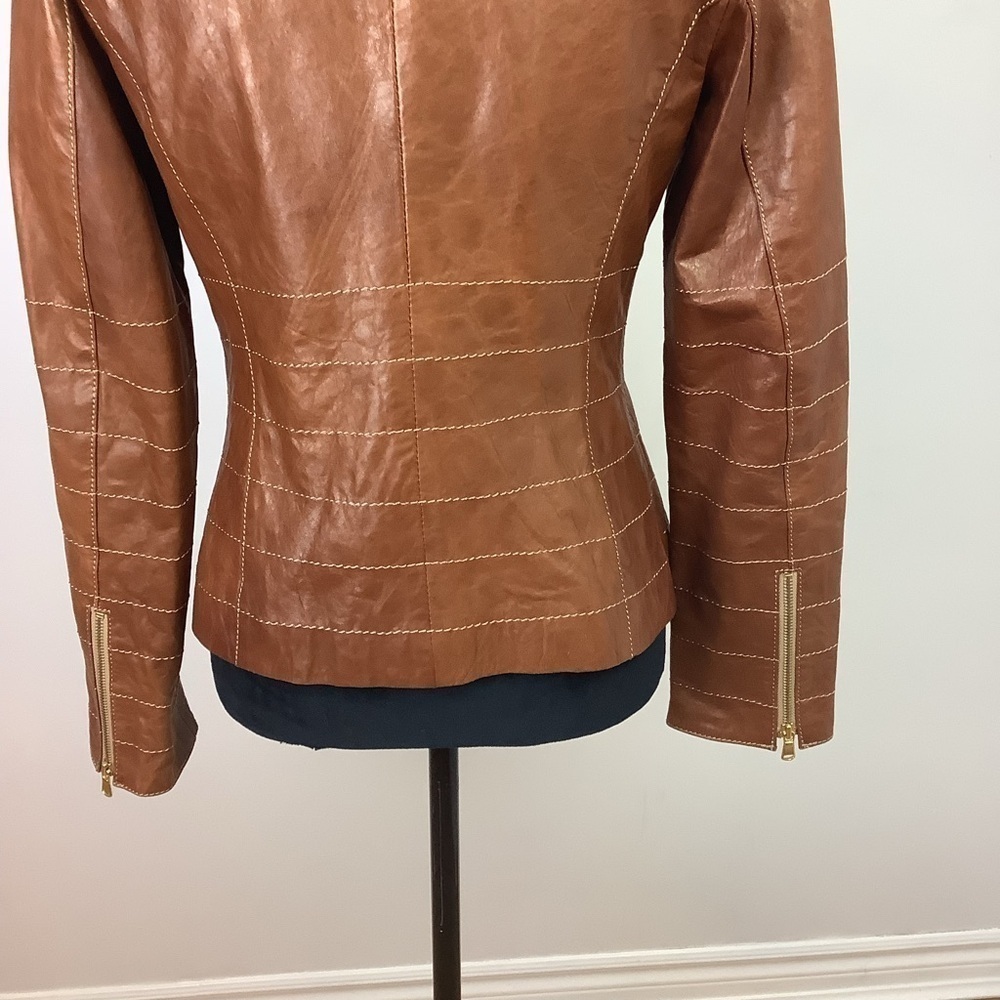 MOTO LAMB LEATHER JACKET from PANTERREZ - Picture 9 of 14